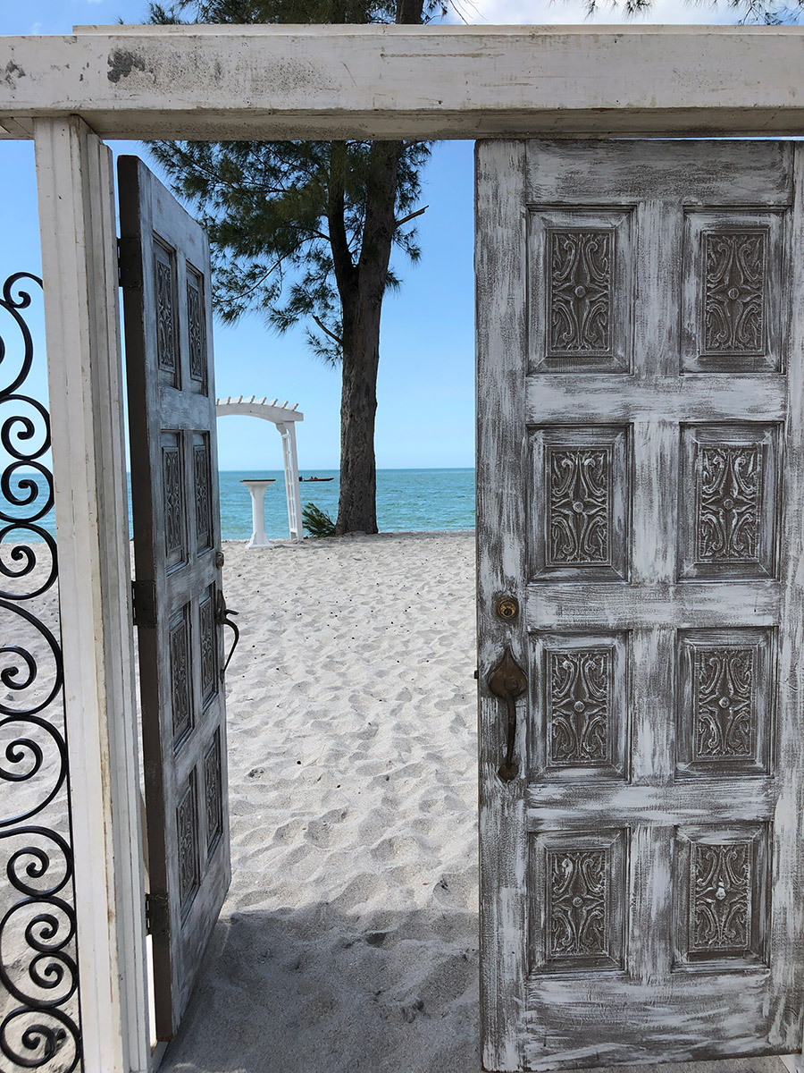 beach-door