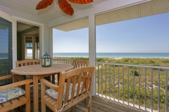 villa patio and view