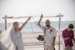 Newlyweds Tie the Knot on Scenic Palm Island Near Sarasota and Fort Myers