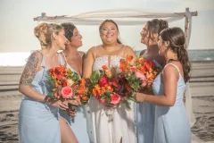 Unforgettable bridal moments on Palm Island's beachfront near Fort Myers and Sarasota.