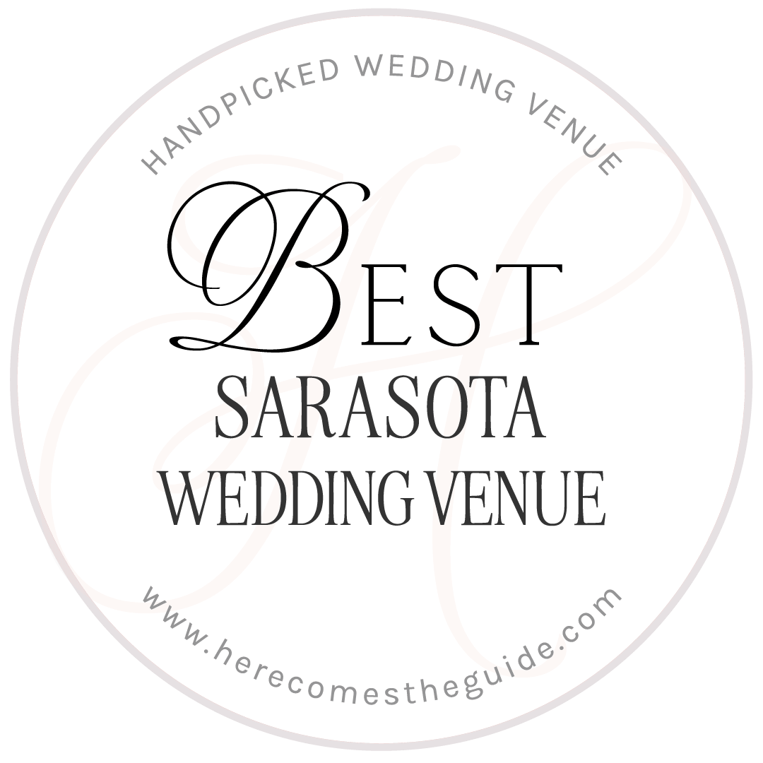 An award from Eventective for one of the best beachfront wedding venues near sarasota FL