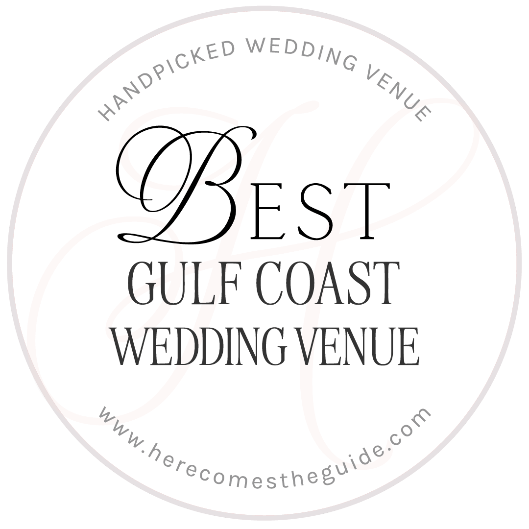 An award from Eventective for one of the BEST GULF COAST WEDDING VENUE